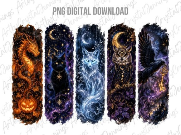 Download Mystical Animal Celestial Brushstroke - Mystical Collection
