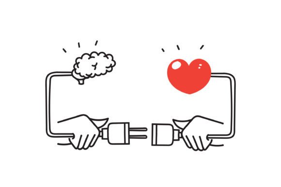 Download Doodle Connect Balance Heart and Brain - Balance Collection