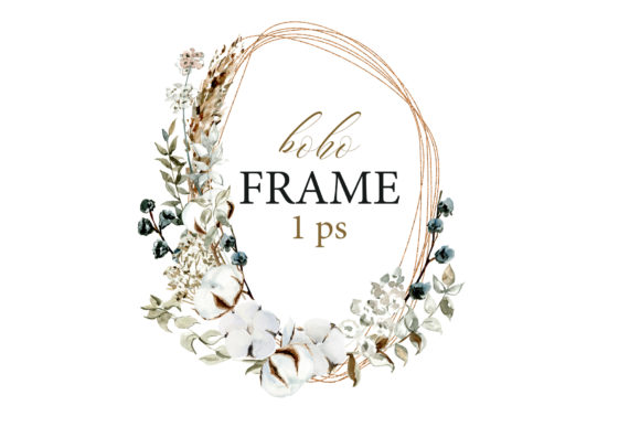 Download Boho Geometrical Frame Watercolor - Geometrical Collection