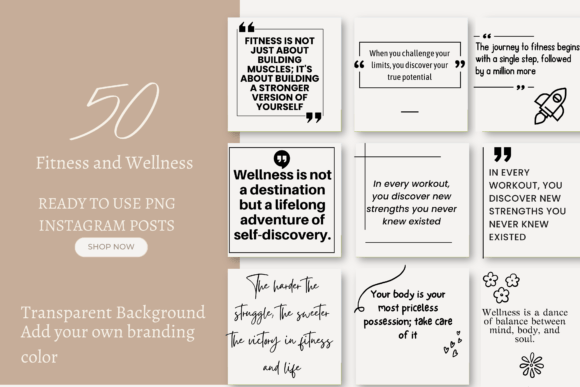 Download Fitness and Wellness Quotes Templates - Templates Collection