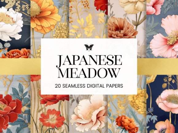 Download Japanese Meadow Flowers Asian Garden Art - Asian Collection