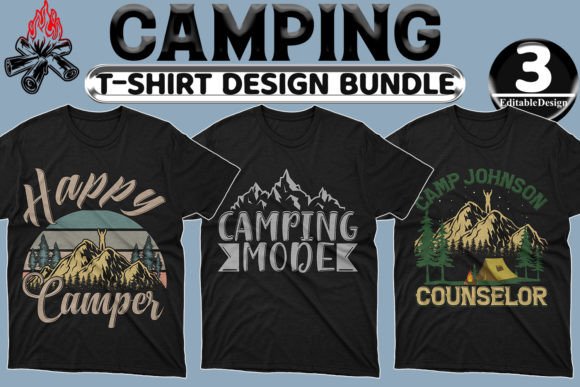 Download Best Camping Print Templates Bundle-3 - Templates Collection
