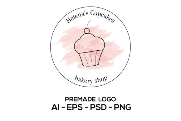 Download Cupcake Logo, Bakery Logo Template - Bakery logo Collection