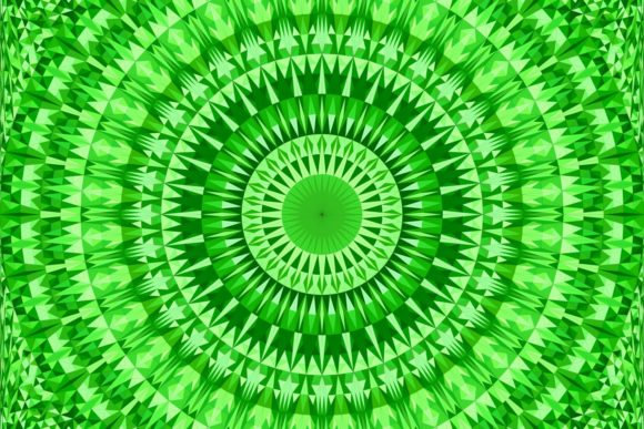 Download Green Seamless Mosaic Mandala Pattern - Mosaic Collection