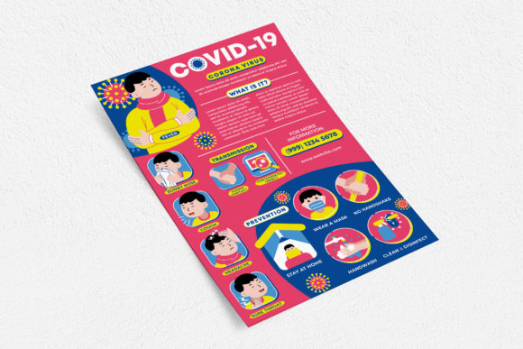Download Covid-19 Pandemic Flyer Print Templates - Templates Collection