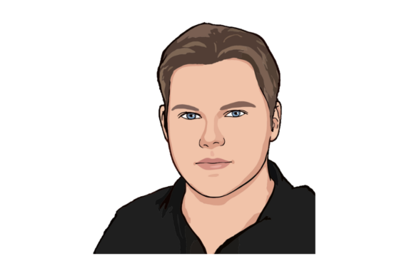Download Clean Shaven Caucasian Male Illustration - Asian Collection
