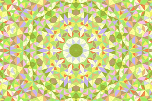 Download Radial Pattern Mosaic Mandala Background - Mosaic Collection