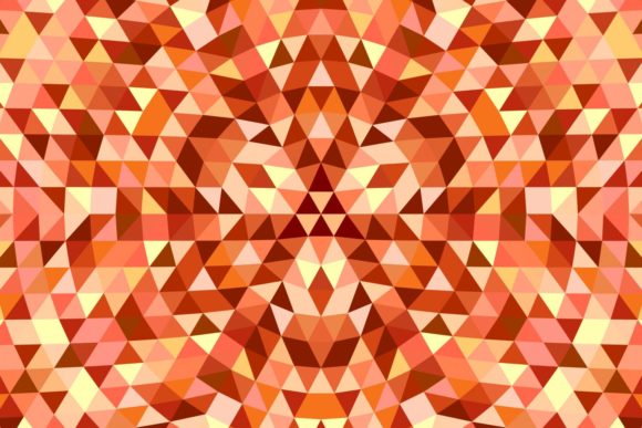 Download Triangle Mosaic Mandala Background - Mosaic Collection