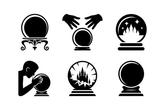 Download Mystical Crystal Ball &amp; Divination Icon - Mystical Collection